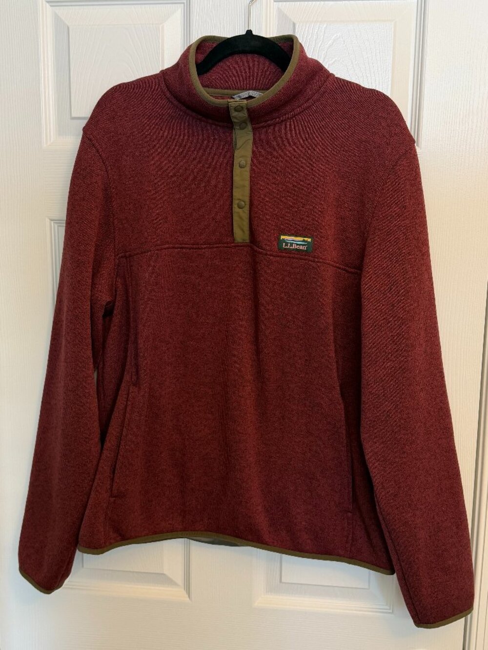 Men's L.L. BEAN Sweater Fleece Pullover (L REG)